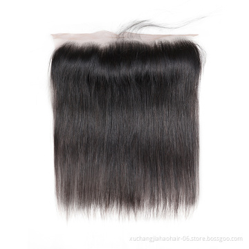 High quality  4x4 5x5 6x6 7x7 Swiss Lace Closure 100% Brazilian Human Hair Transparent Lace Closure HD Lace Closure